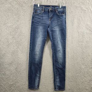 Versace Women's V19-69 Abbigliamento Sportivo SRL Jeans Blue Denim Size 29/4